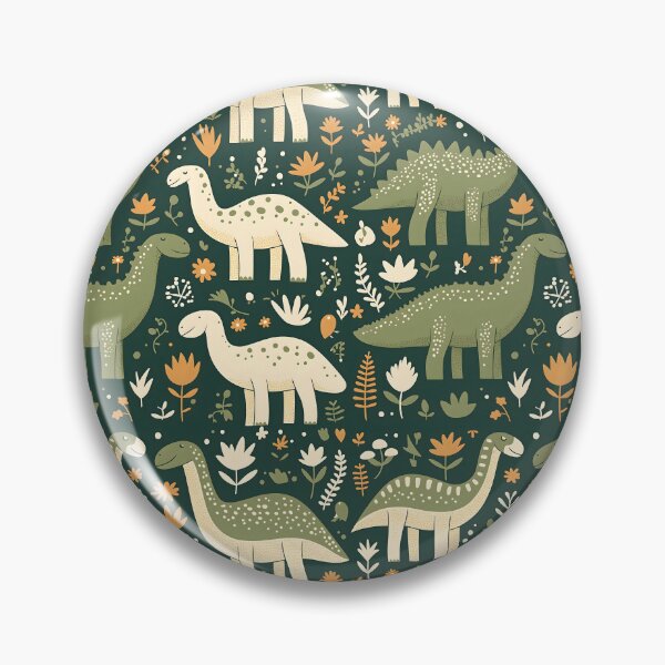 Item preview, Floral Dinosaurs Pattern designed and sold by xiao xuans.