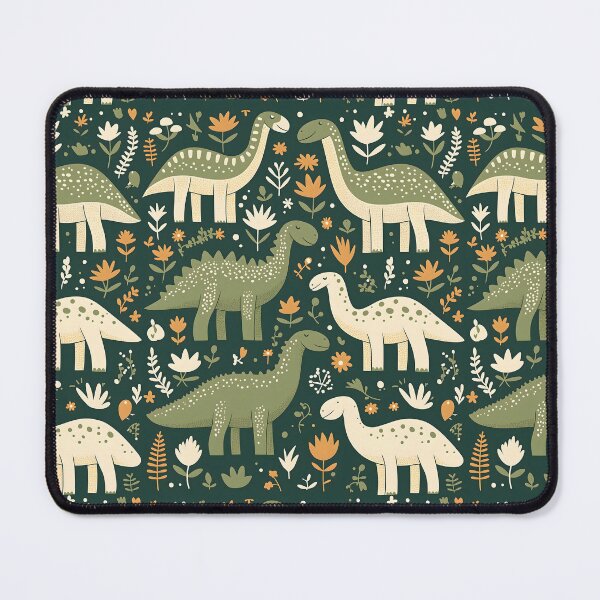 Item preview, Floral Dinosaurs Pattern designed and sold by xiao xuans.