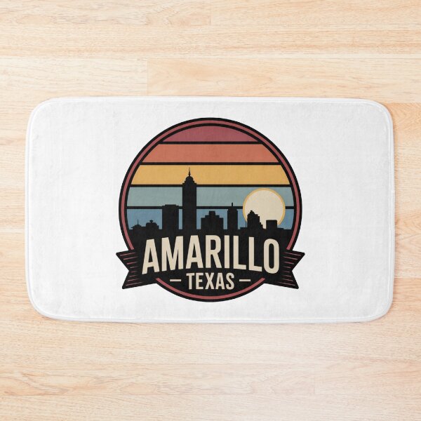 Item preview, Amarillo Texas: Retro Sunset Skyline designed and sold by CircinusStore.