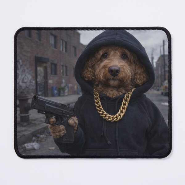Item preview, Gangster Cockapoo Street Style designed and sold by Paul Thompson Photography.