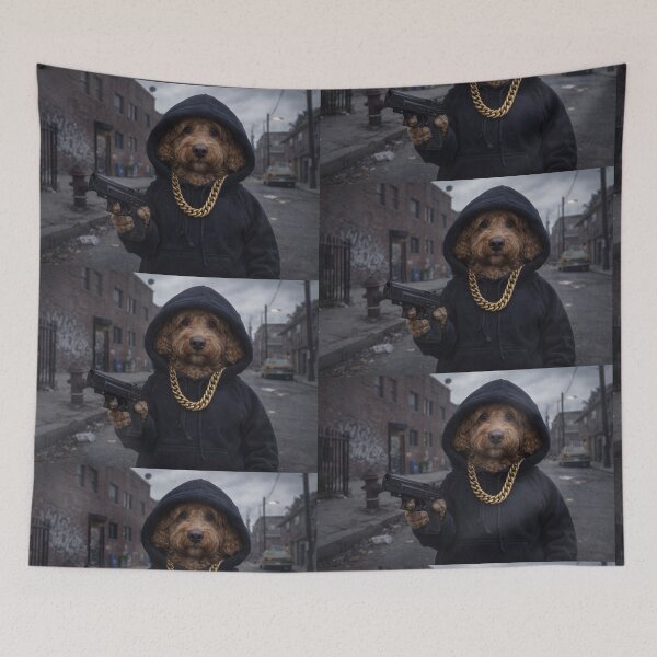 Item preview, Gangster Cockapoo Street Style designed and sold by Paul Thompson Photography.
