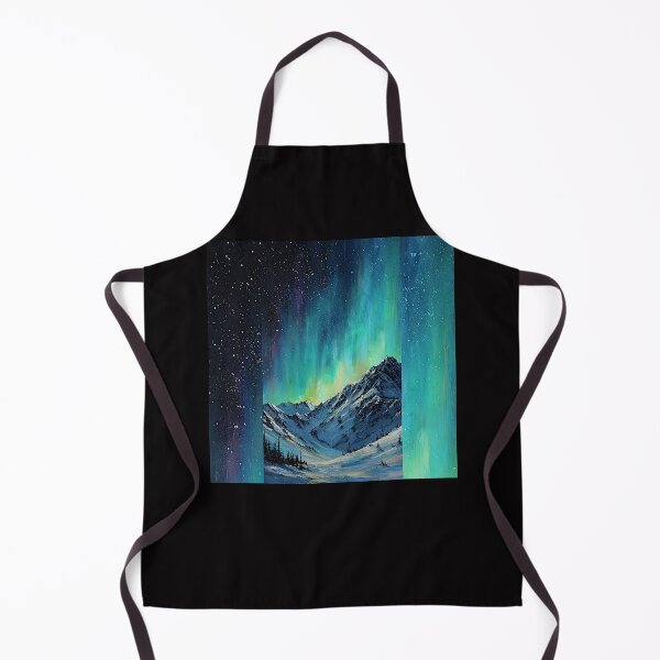 Item preview, Aurora Over Frozen Peaks  designed and sold by Helios Be. Lavsh.