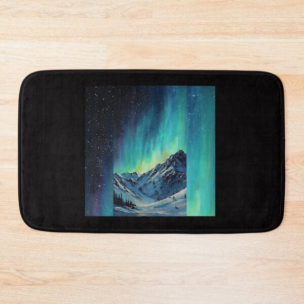 Item preview, Aurora Over Frozen Peaks  designed and sold by Helios Be. Lavsh.
