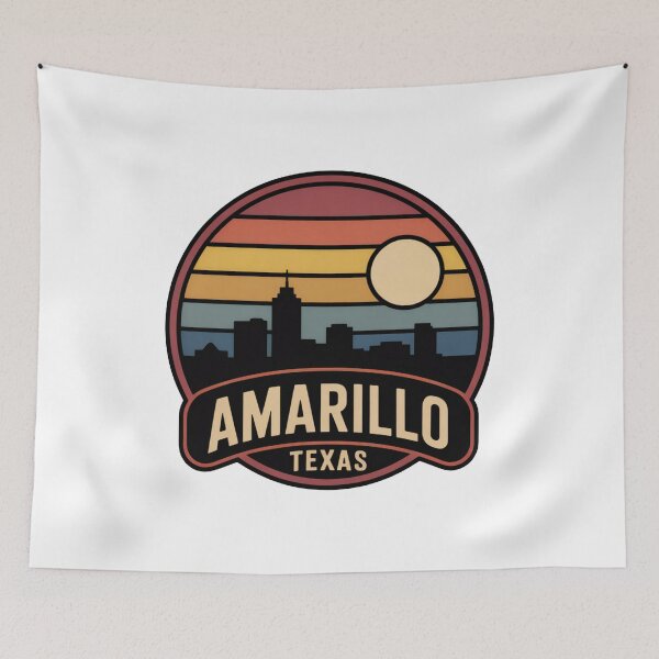 Item preview, Amarillo Texas: Sunset Skyline designed and sold by CircinusStore.