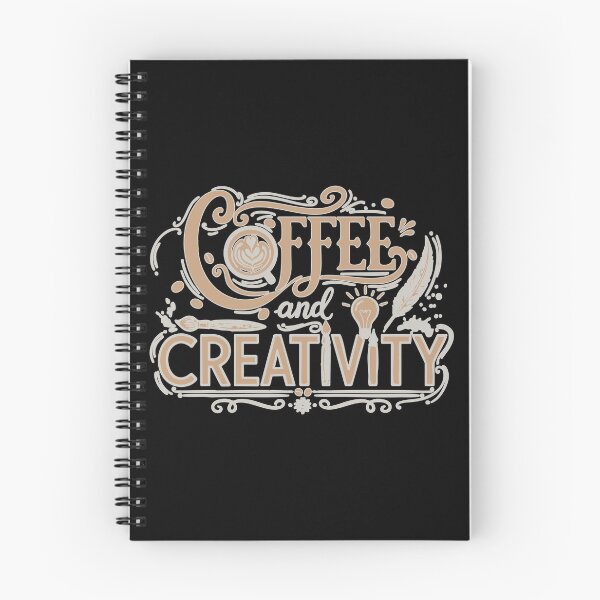 Item preview, Coffee and Creativity Typography designed and sold by JoseloRochaArt.