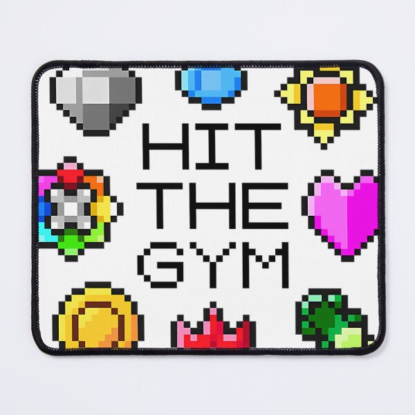 Item preview, Hit The Gym Indigo League Badges designed and sold by bronnvalbonw.