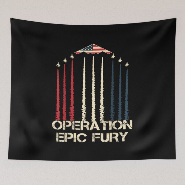 Item preview, operation epic fury  designed and sold by RavenCornell.
