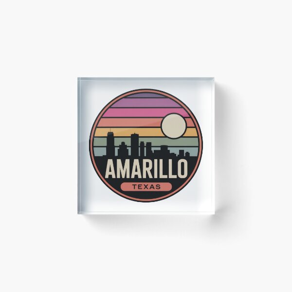 Item preview, Amarillo Texas: Skyline designed and sold by CircinusStore.