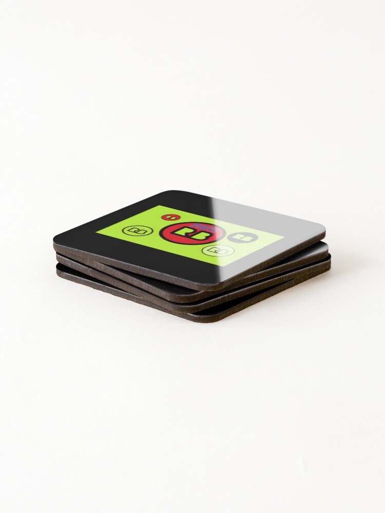 Thumbnail 4 of 5, Coasters (Set of 4), Redbubbles designed and sold by HacciStudio.