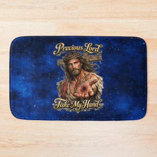 Item preview,  Precious Lord, Take My Hand Jesus Christ Art Christian Art designed and sold by MysticOzzy.
