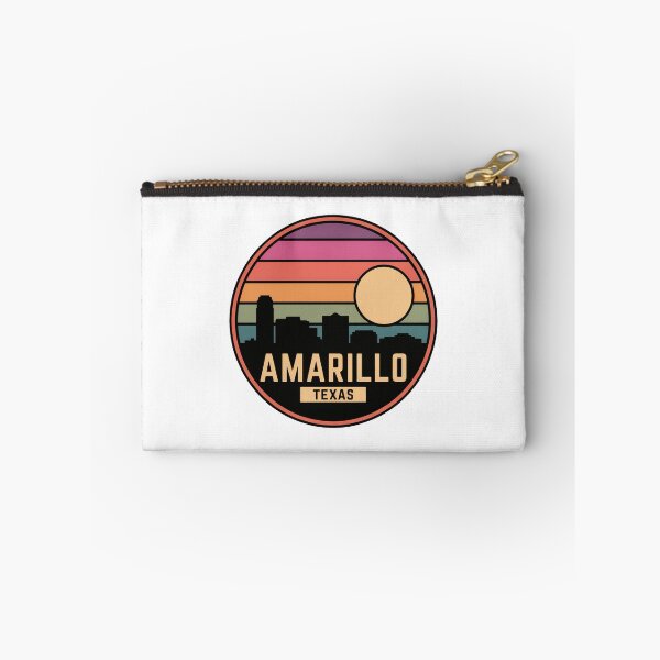 Item preview, Amarillo Texas: Retro Skyline designed and sold by CircinusStore.