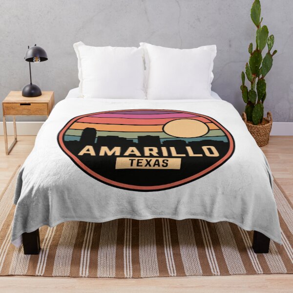 Item preview, Amarillo, Texas: Horizonte retro designed and sold by CircinusStore.