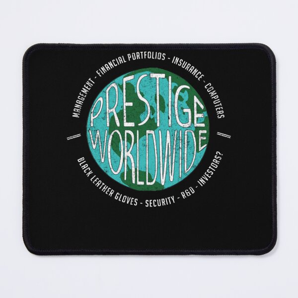 Item preview, Prestige Worldwide logo management financial portfolios insurance computers black leather gloves security investors designed and sold by ozerweb.