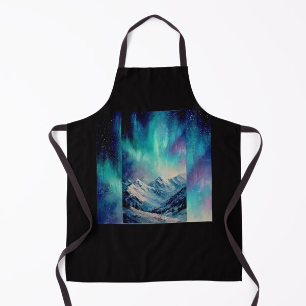 Item preview, Aurora Over Frozen Peaks #2 designed and sold by Helios Be. Lavsh.