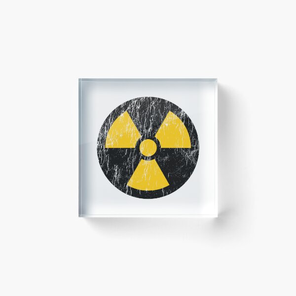 Item preview, Nuclear Symbol - worn version designed and sold by The Common Tee.