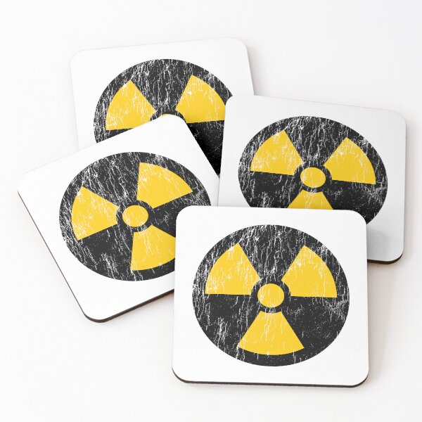 Item preview, Nuclear Symbol - worn version designed and sold by The Common Tee.