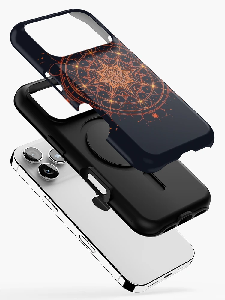 Thumbnail 2 of 4, iPhone Case, Cosmic Geometry designed and sold by AbstractAnom.