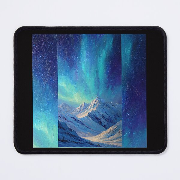 Item preview, Aurora Over Frozen Peaks #3 designed and sold by Helios Be. Lavsh.