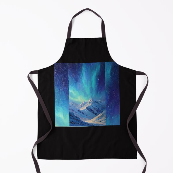 Item preview, Aurora Over Frozen Peaks #3 designed and sold by Helios Be. Lavsh.
