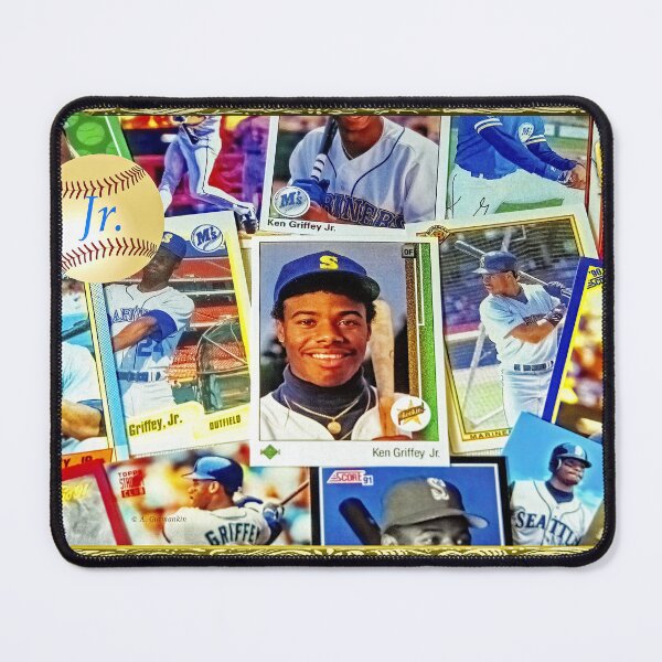 Item preview, Ken Griffey Jr. Collage, Baseball Legend Card Collection designed and sold by AMacGPhilly.