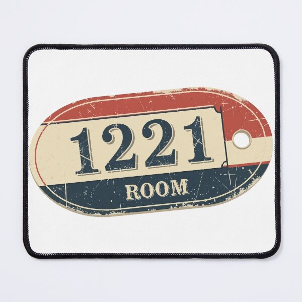 Item preview, Oval Design Classic Key Tag Room 1221 designed and sold by eyllismerch.