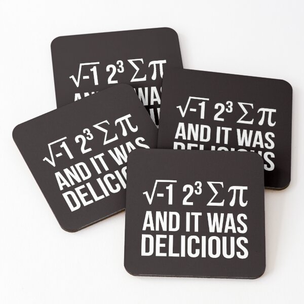 Item preview, I Ate Some Pie And It Was Delicious – Funny Math Pun For Pi Day designed and sold by Redgiant87x.