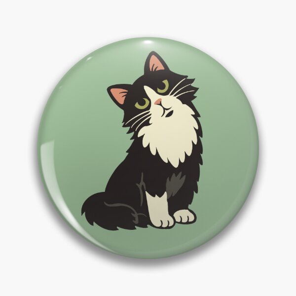 Item preview, Curious tuxedo cat designed and sold by bonkshrimp.