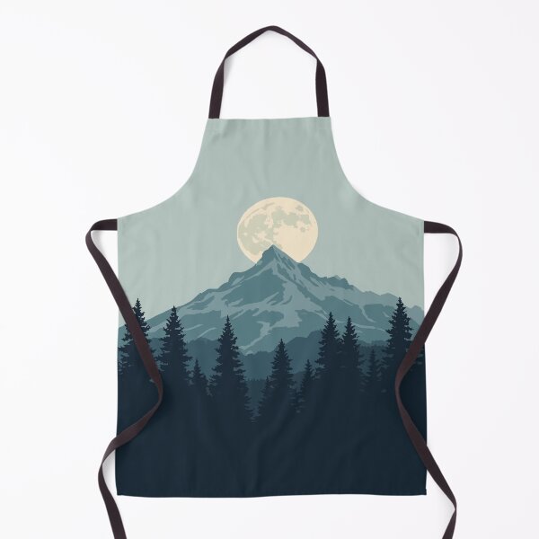 Item preview, Moonrise Over the Silent Peak designed and sold by AbstractAnom.