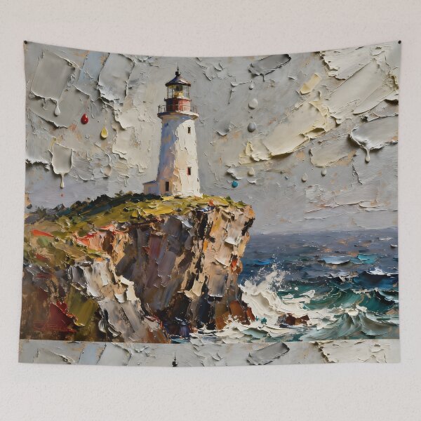 Item preview, Cliff Point designed and sold by Macabre MythPrints.
