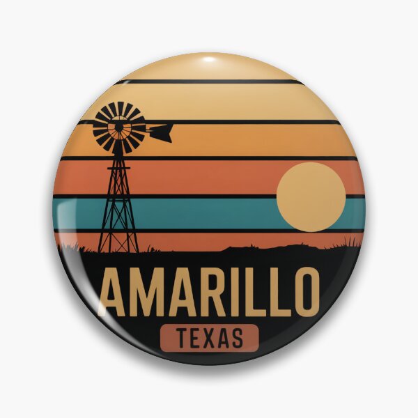 Item preview, Amarillo Texas: Sunset Windmill designed and sold by CircinusStore.