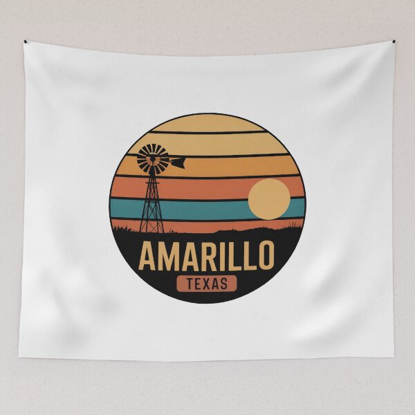 Item preview, Amarillo Texas: Sunset Windmill designed and sold by CircinusStore.
