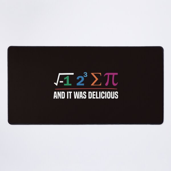 Item preview, I Ate Some Pie And It Was Delicious – Math Teacher Funny Math Pun designed and sold by Redgiant87x.