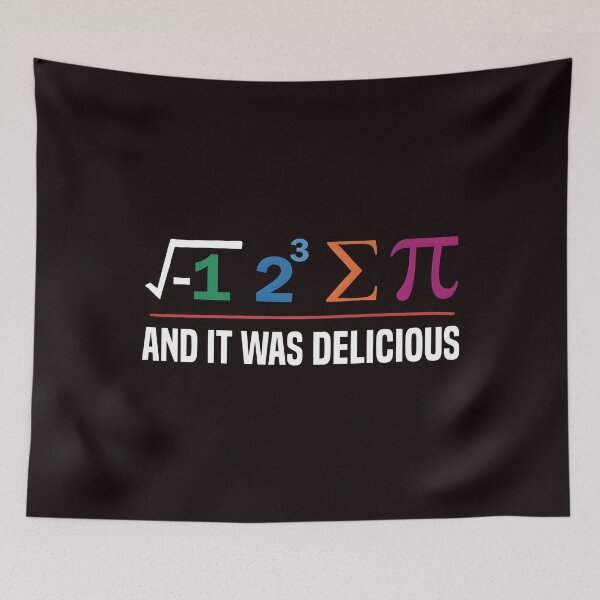 Item preview, I Ate Some Pie And It Was Delicious – Math Teacher Funny Math Pun designed and sold by Redgiant87x.