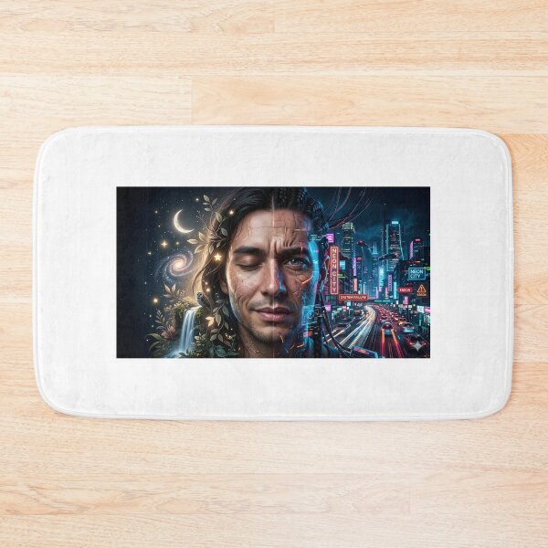 Item preview, Between Nature and Neon designed and sold by Hustle DNA Studio.