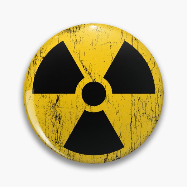 Item preview, Nuclear Symbol - worn version designed and sold by The Common Tee.