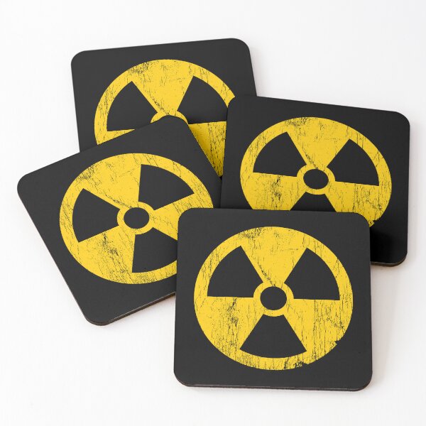 Item preview, Nuclear Symbol - worn version designed and sold by The Common Tee.