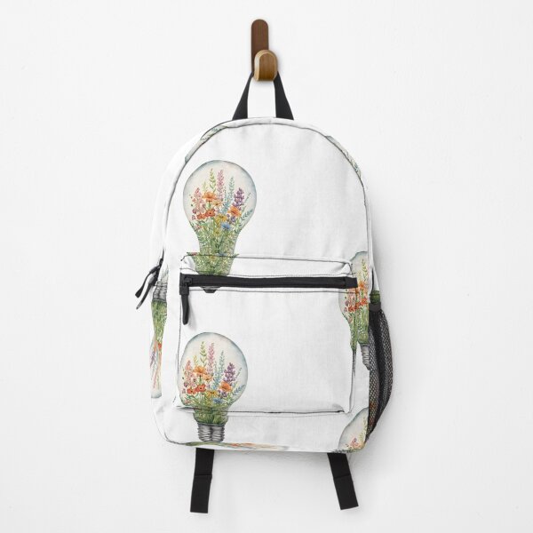Item preview, Wildflowers in a light bulb watercolor designed and sold by uunaa.
