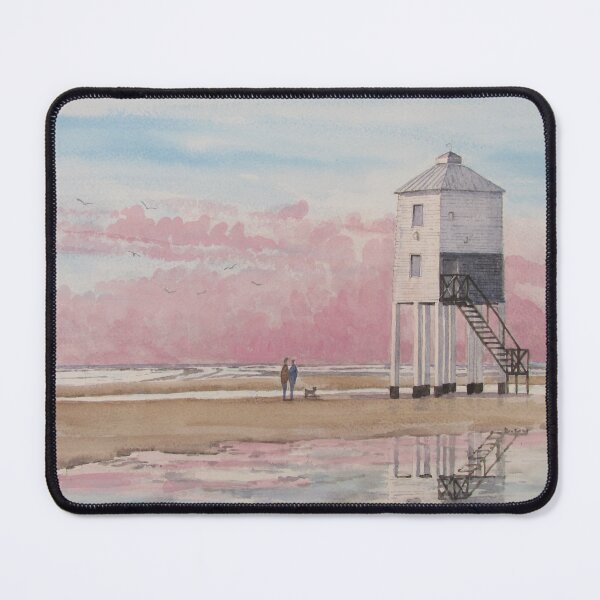 Item preview, "Stroll at Sunset" - Low Lighthouse, Burnham-on-Sea, Somerset designed and sold by timsmith.