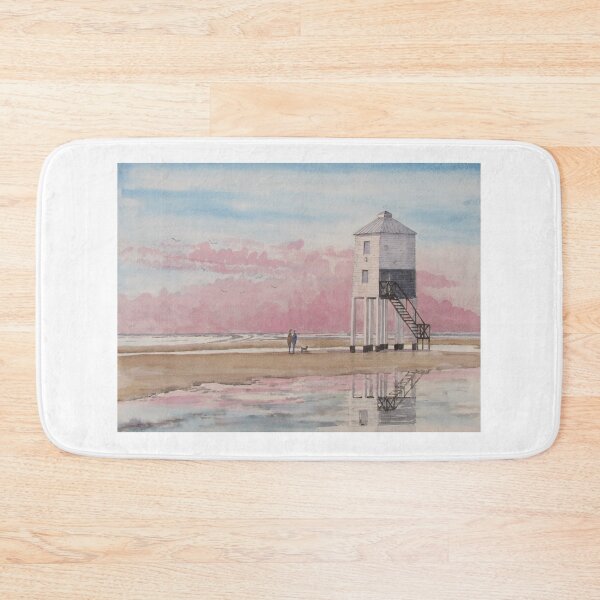 Item preview, "Stroll at Sunset" - Low Lighthouse, Burnham-on-Sea, Somerset designed and sold by timsmith.