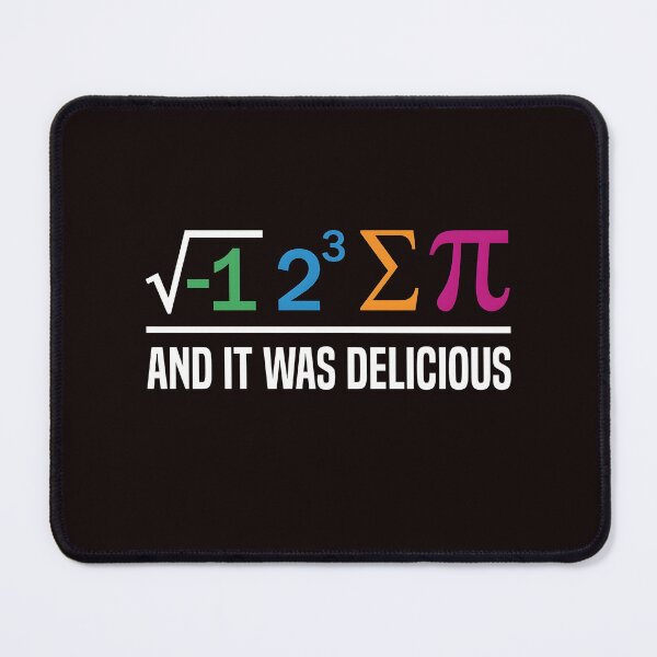 Item preview, I Ate Some Pie And It Was Delicious – Pi Day Math Pun Humor designed and sold by Redgiant87x.