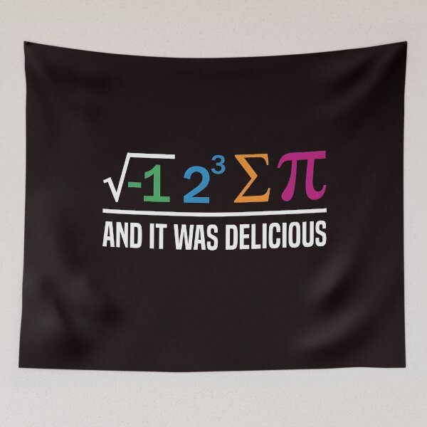 Item preview, I Ate Some Pie And It Was Delicious – Pi Day Math Pun Humor designed and sold by Redgiant87x.