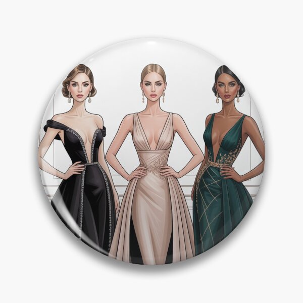 Item preview, Women in festive attire designed and sold by BenCoStyle.