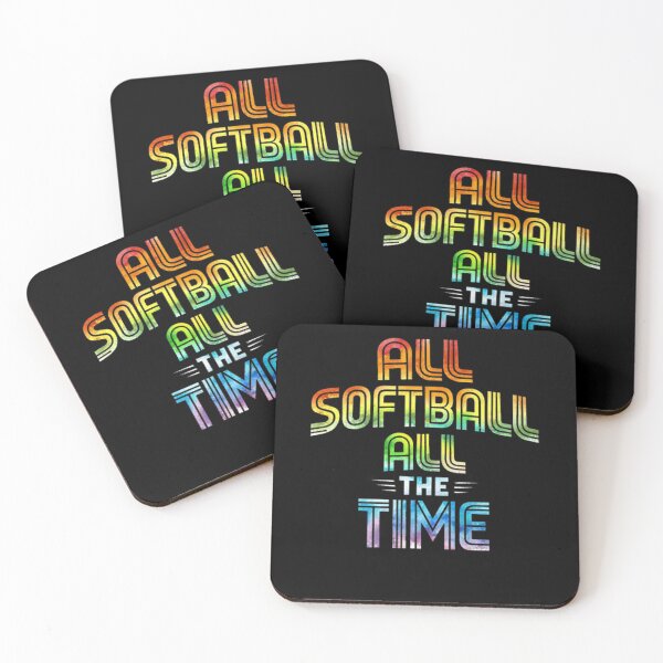 Item preview, All Softball All The Time Game Day Matching Group designed and sold by BHMARTS.