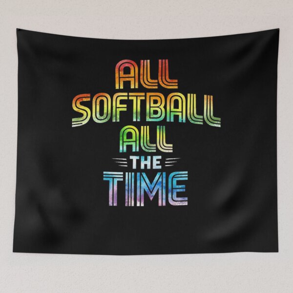 Item preview, All Softball All The Time Game Day Matching Group designed and sold by BHMARTS.