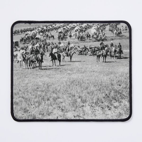 Item preview, Historic American Cavalry Wagon Train Dakota Territory 1874 designed and sold by TheSoulOfArt.