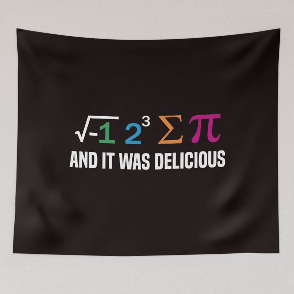 Item preview, I Ate Some Pie And It Was Delicious – Funny Math Teacher Pi Day Design designed and sold by Redgiant87x.