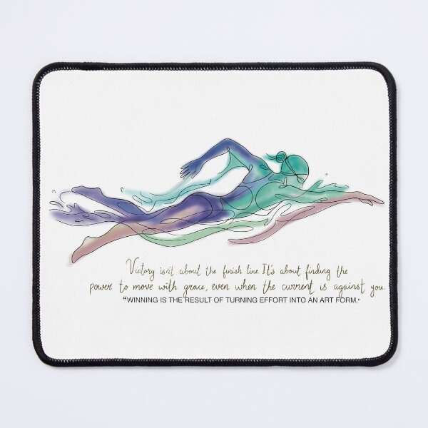 Item preview, Artistic Swimmer with Grace and Strength. designed and sold by Senorona.