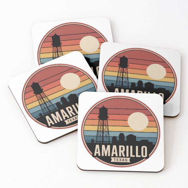 Item preview, Amarillo Texas: Sunset Water Tower designed and sold by CircinusStore.