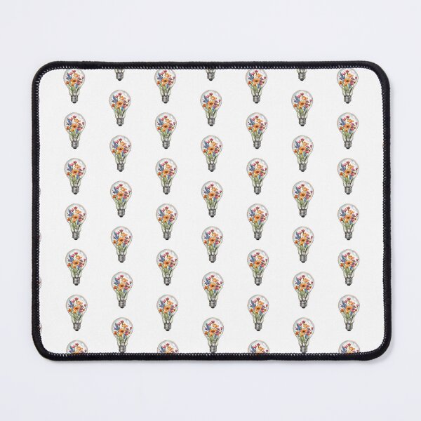 Item preview, Wildflowers in a light bulb watercolor designed and sold by uunaa.