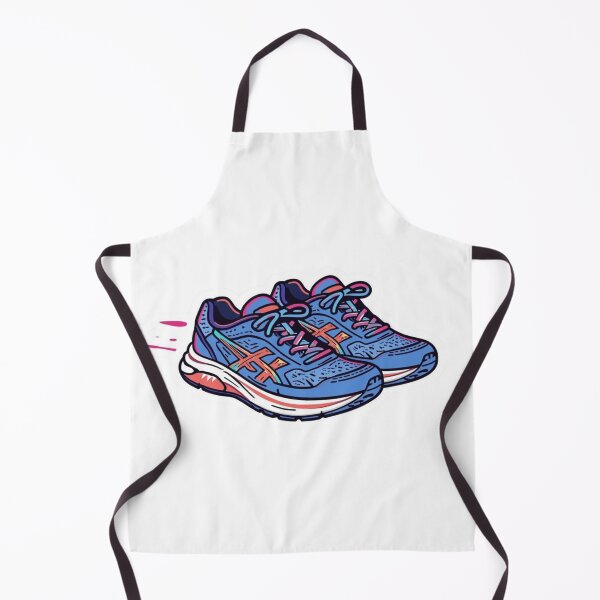 Item preview, Running Shoes Marathon Runner Fitness Sport Sticker designed and sold by NeonNerdStudio.